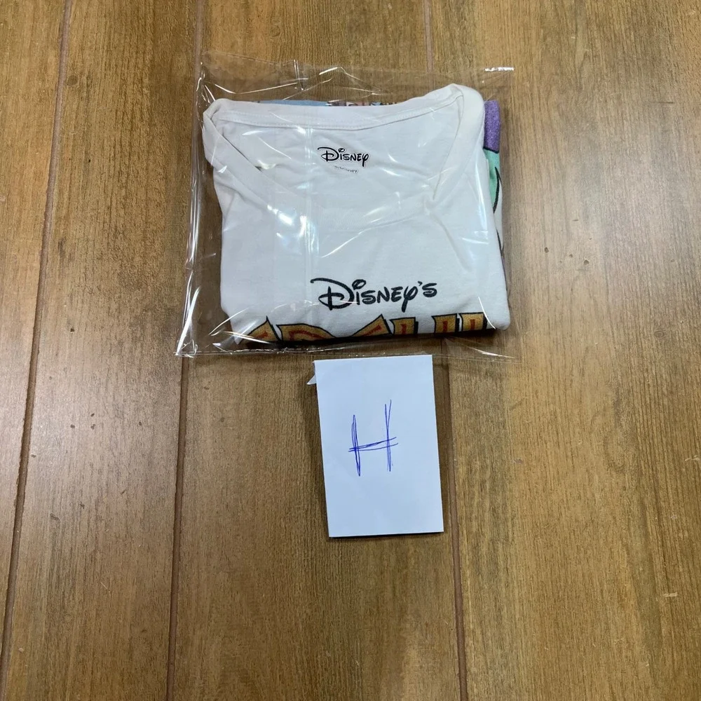 Disney Hercules Graphic T-Shirt White Short Sleeve Hydra Phil Cotton Tee Mens XL